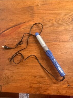 Conair Blue Ceramic Styling Iron - 1" Curling Wand